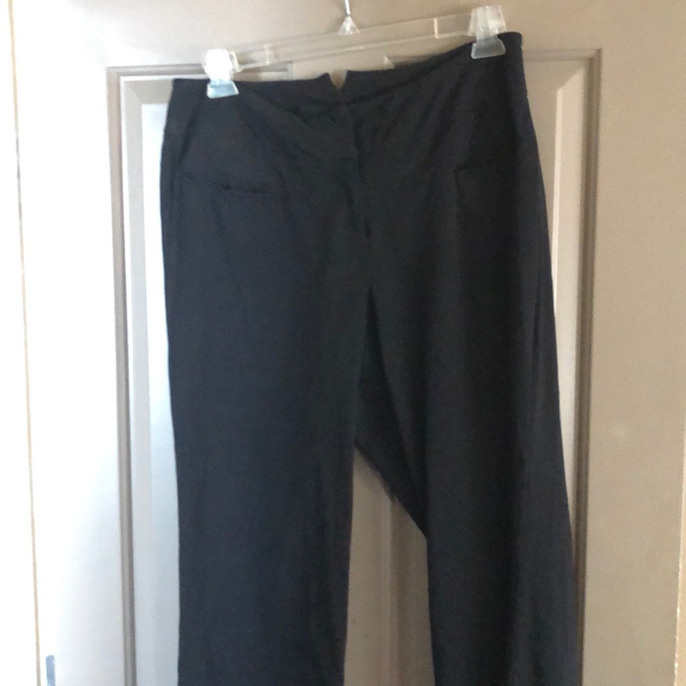 Lane Bryant black straight leg pants